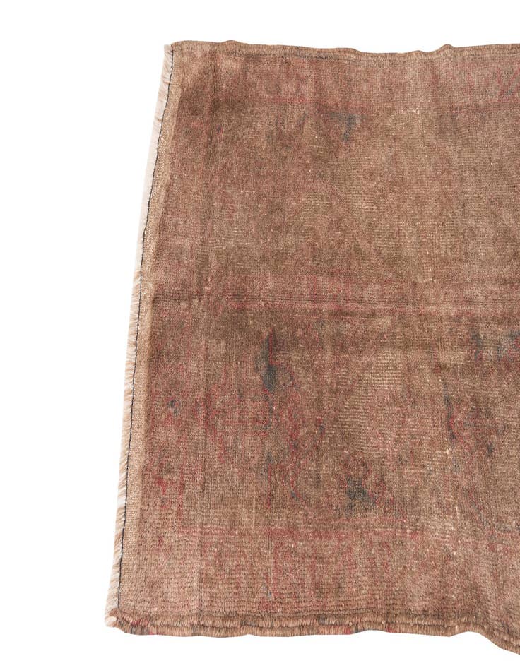 Detail image of  2' 10 x 4' 5  Hand Knotted Ultra Vintage Persian Wool Rug