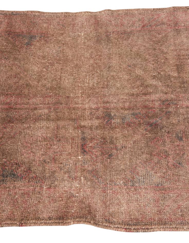 Detail image of  2' 10 x 4' 5  Hand Knotted Ultra Vintage Persian Wool Rug