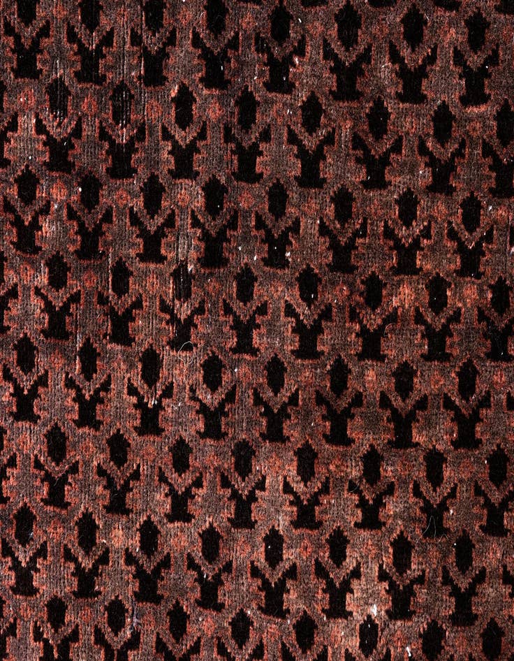 Detail image of  3' 2 x 4' 10  Hand Knotted Ultra Vintage Persian Wool Rug