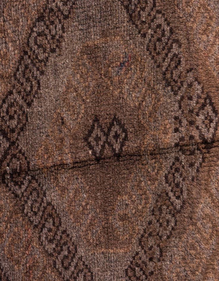 Detail image of  3' 8 x 6' 4  Hand Knotted Ultra Vintage Persian Wool Rug