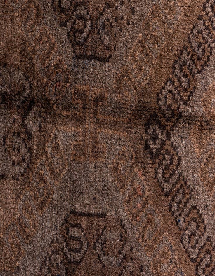 Detail image of  3' 8 x 6' 4  Hand Knotted Ultra Vintage Persian Wool Rug