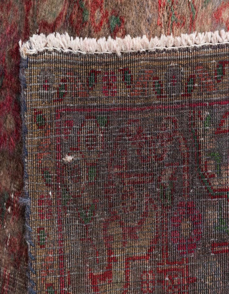 Detail image of  3' 5 x 5' 8  Hand Knotted Ultra Vintage Persian Wool Rug