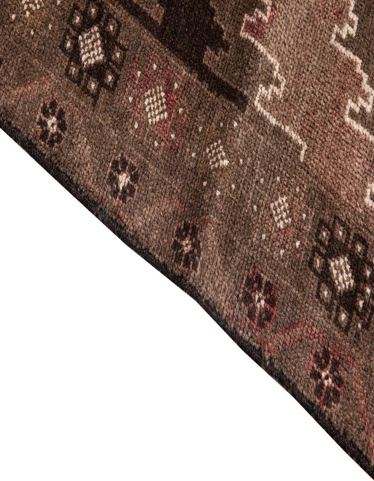 Detail image of  3' 5 x 6' 3  Hand Knotted Ultra Vintage Persian Wool Rug