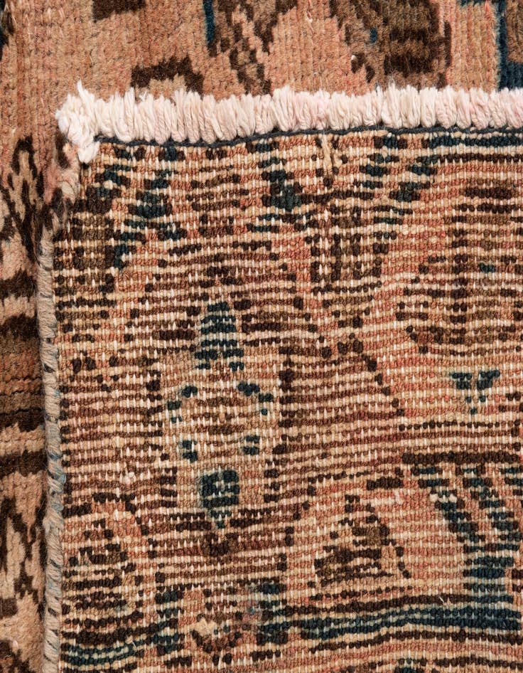 Detail image of  4' x 6' 5  Hand Knotted Ultra Vintage Persian Wool Rug