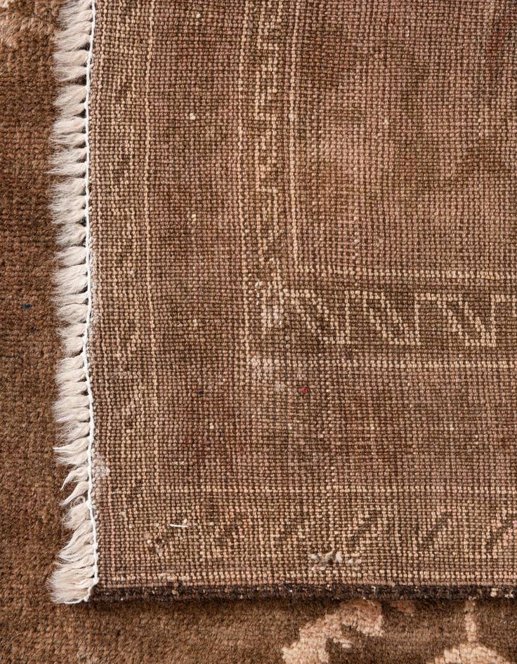 Detail image of  3' 8 x 6' 4  Hand Knotted Ultra Vintage Persian Wool Rug