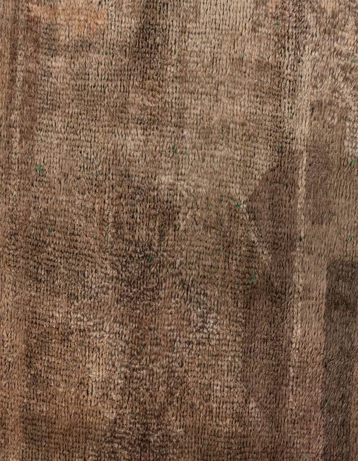 Detail image of  2' 10 x 5'  Hand Knotted Ultra Vintage Persian Wool Rug