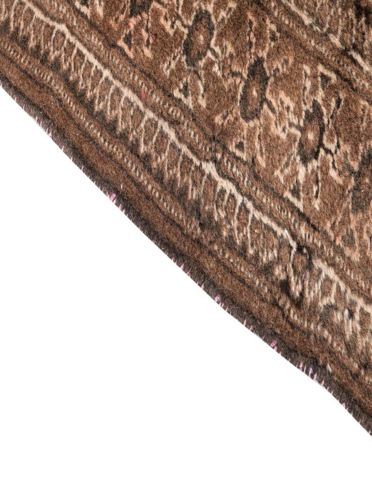 Detail image of  3' 8 x 4' 8  Hand Knotted Ultra Vintage Persian Wool Rug