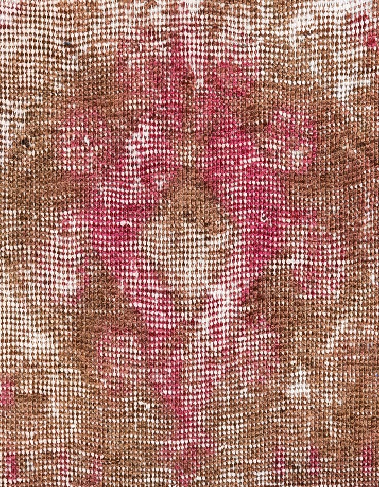 Detail image of  4' 4 x 6' 8  Hand Knotted Ultra Vintage Persian Wool Rug