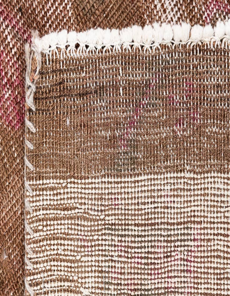 Detail image of  4' 4 x 6' 8  Hand Knotted Ultra Vintage Persian Wool Rug