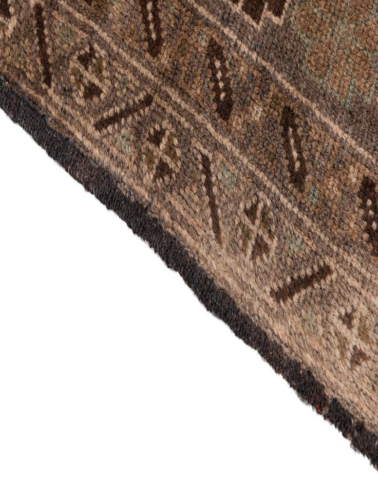 Detail image of  3' 3 x 6' 3  Hand Knotted Ultra Vintage Persian Wool Rug