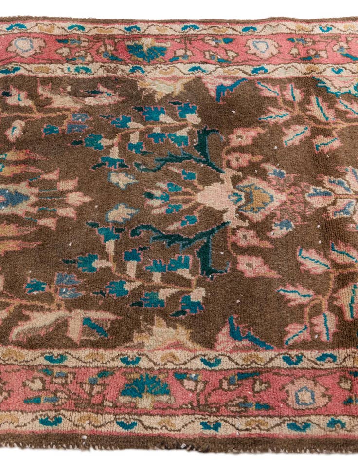 Detail image of  3' x 5' 6  Hand Knotted Ultra Vintage Persian Wool Rug