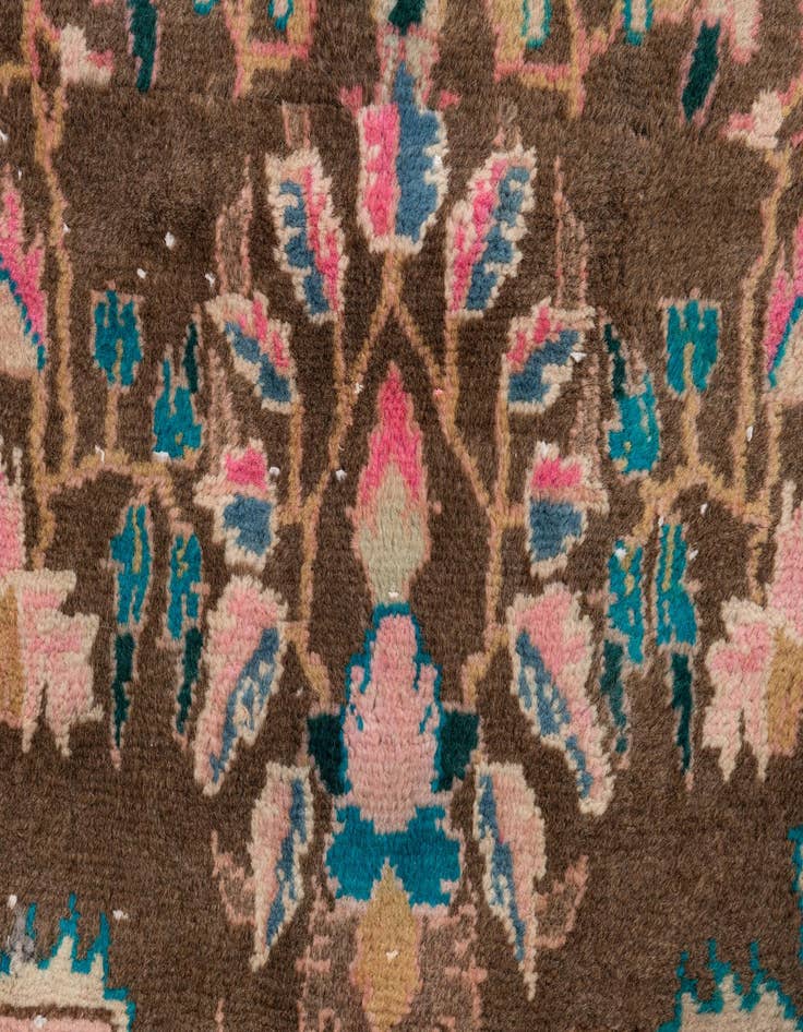 Detail image of  3' x 5' 6  Hand Knotted Ultra Vintage Persian Wool Rug