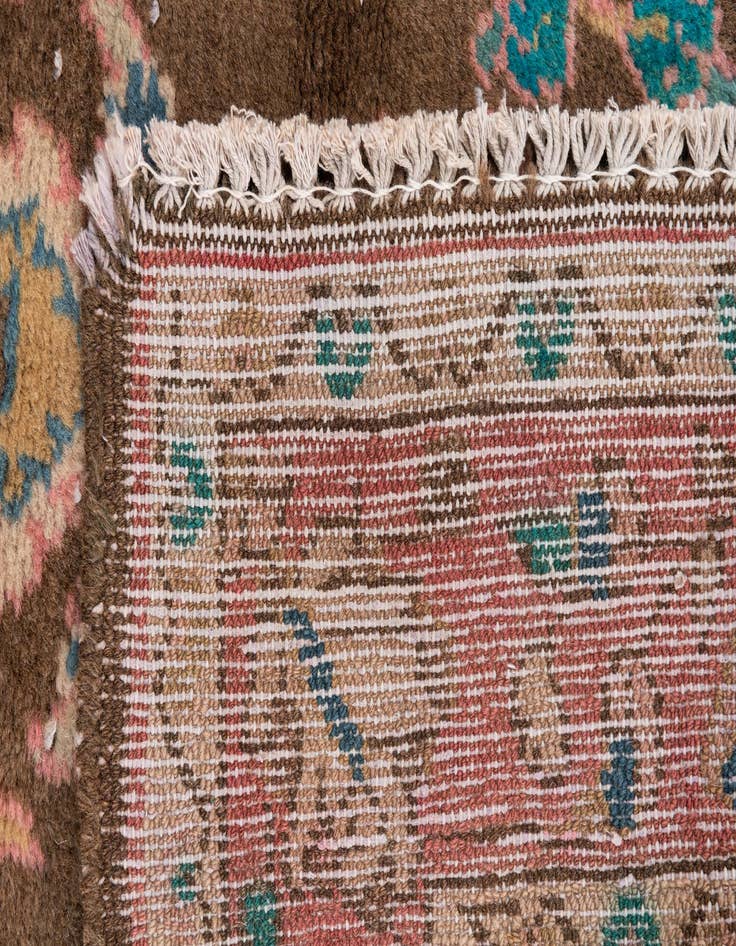 Detail image of  3' x 5' 6  Hand Knotted Ultra Vintage Persian Wool Rug