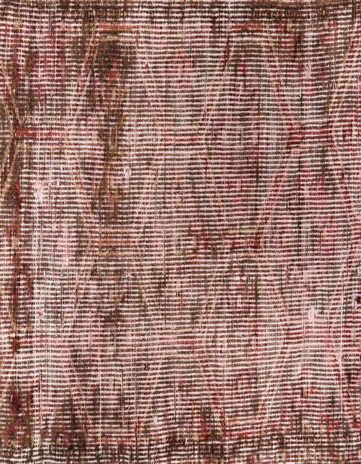 Detail image of  2' 9 x 5' 3  Hand Knotted Ultra Vintage Persian Wool Rug