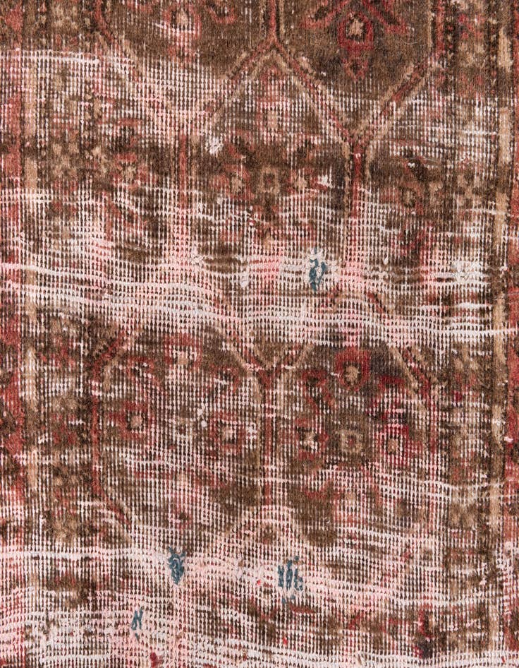 Detail image of  2' 9 x 5' 3  Hand Knotted Ultra Vintage Persian Wool Rug