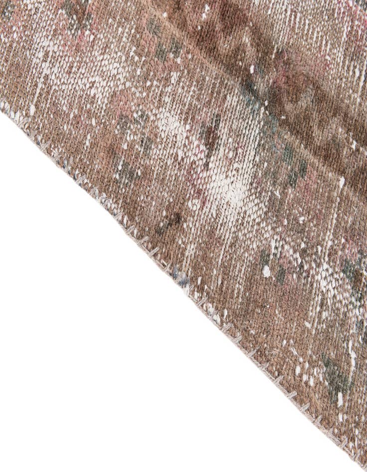 Detail image of  4' x 6' 9  Hand Knotted Ultra Vintage Persian Wool Rug