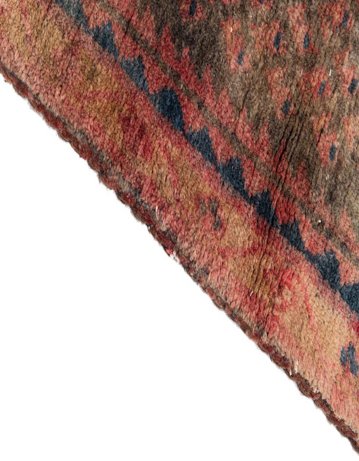 Detail image of  3' 4 x 5' 7  Hand Knotted Ultra Vintage Persian Wool Rug