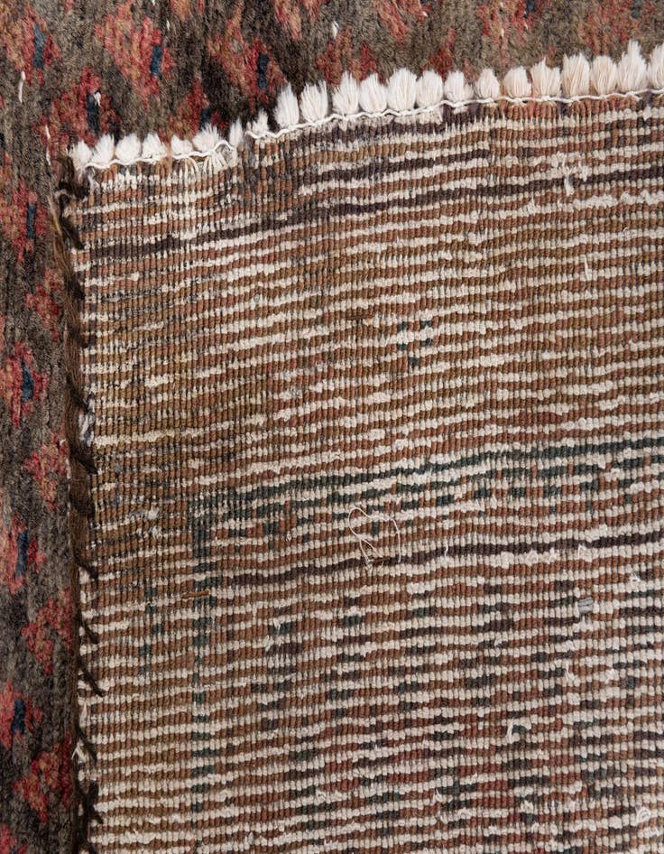 Detail image of  3' 4 x 5' 7  Hand Knotted Ultra Vintage Persian Wool Rug