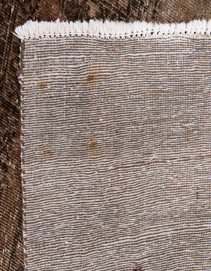 Detail image of  3' 3 x 6' 2  Hand Knotted Ultra Vintage Persian Wool Rug