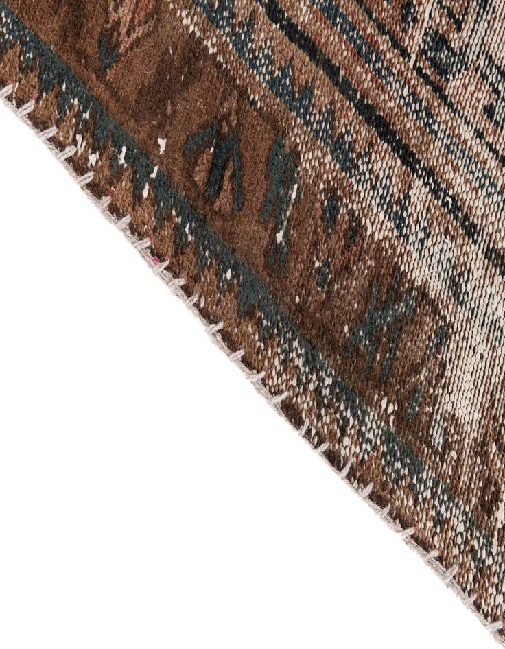 Detail image of  3' 3 x 6' 4  Hand Knotted Ultra Vintage Persian Wool Rug