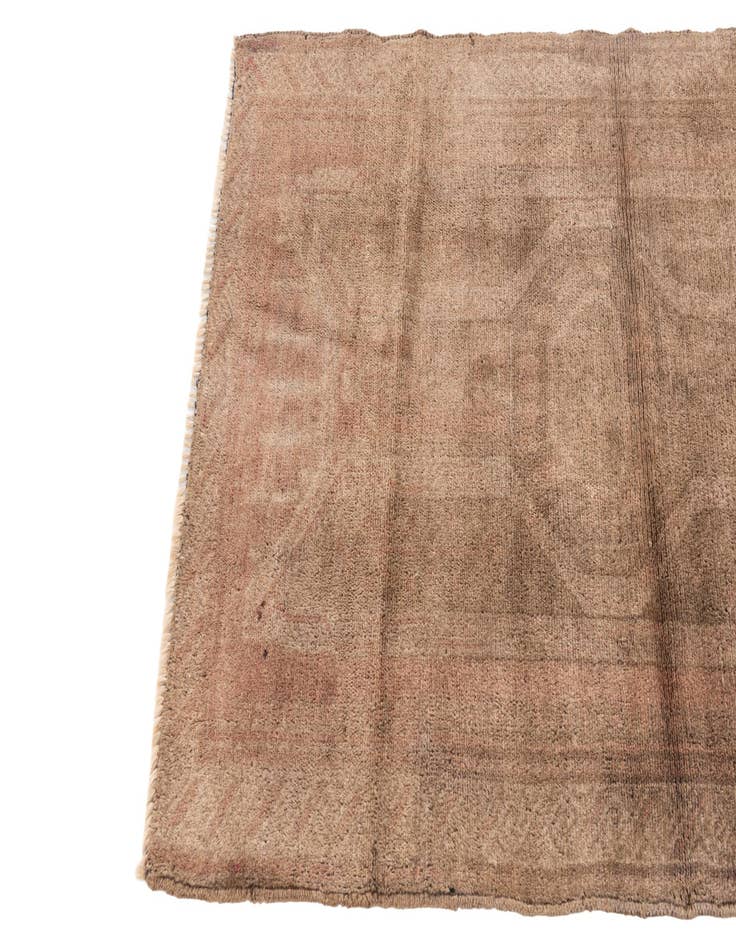 Detail image of  2' 10 x 4' 7  Hand Knotted Ultra Vintage Persian Wool Rug