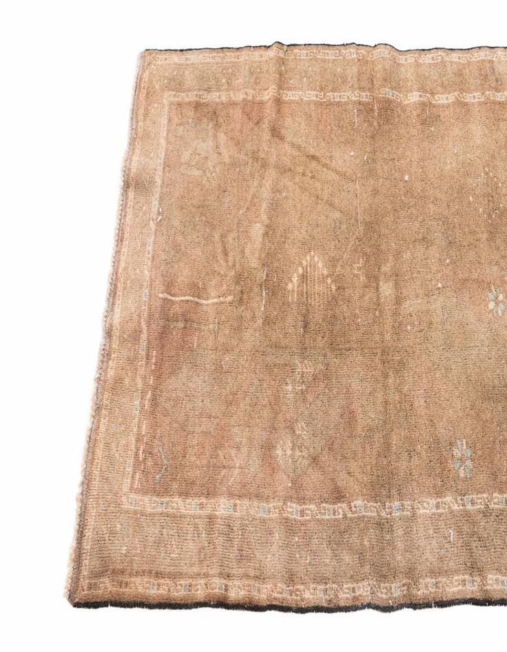 Detail image of  2' 9 x 4' 4  Hand Knotted Ultra Vintage Persian Wool Rug