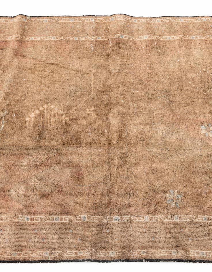 Detail image of  2' 9 x 4' 4  Hand Knotted Ultra Vintage Persian Wool Rug