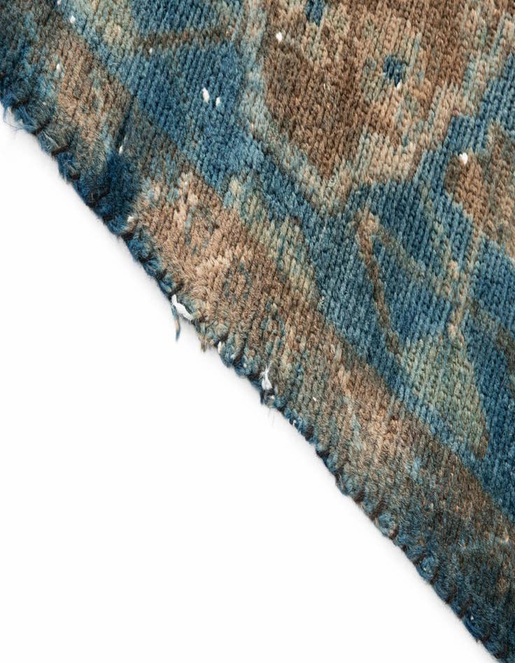 Detail image of  3' 9 x 5' 5  Hand Knotted Ultra Vintage Persian Wool Rug