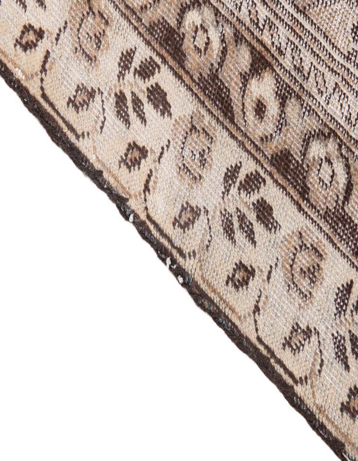 Detail image of  6' 2 x 9' 3  Hand Knotted Ultra Vintage Persian Wool Rug