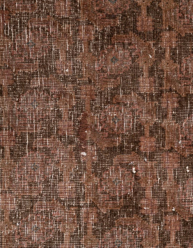 Detail image of  4' 9 x 7' 8  Hand Knotted Ultra Vintage Persian Wool Rug