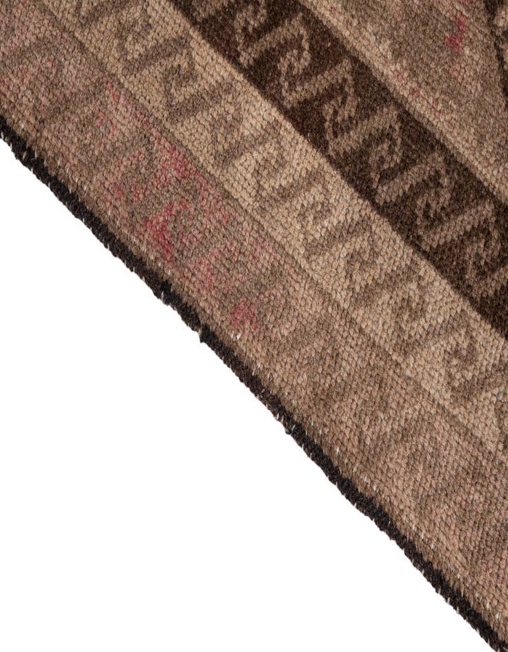 Detail image of  3' 9 x 6' 2  Hand Knotted Ultra Vintage Persian Wool Rug