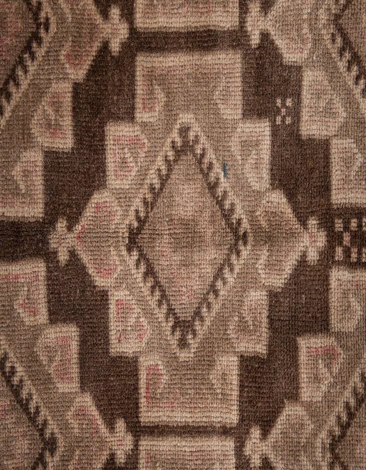 Detail image of  3' 9 x 6' 2  Hand Knotted Ultra Vintage Persian Wool Rug