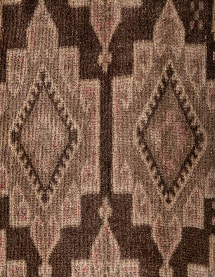 Detail image of  3' 9 x 6' 2  Hand Knotted Ultra Vintage Persian Wool Rug