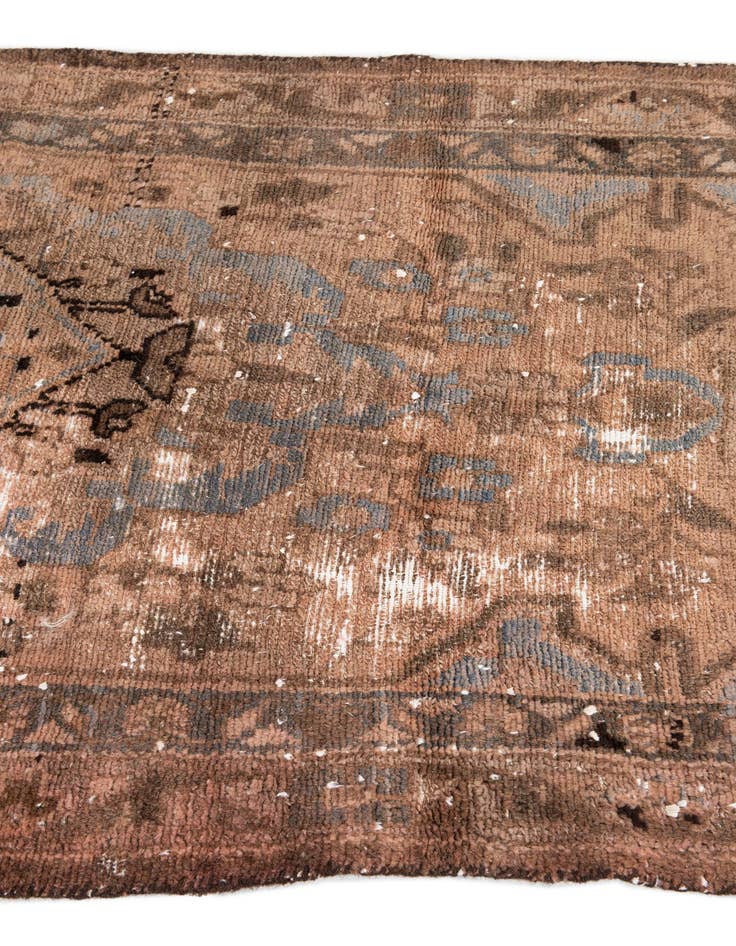 Detail image of  3' 4 x 5' 8  Hand Knotted Ultra Vintage Persian Wool Rug