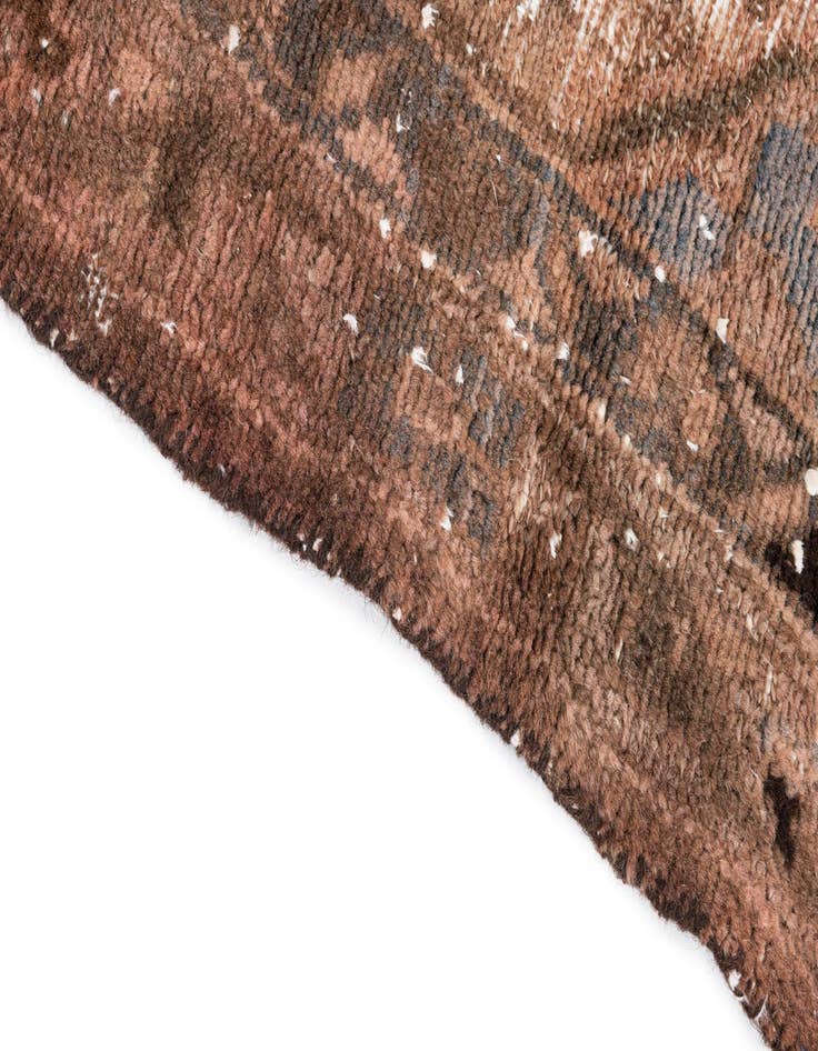 Detail image of  3' 4 x 5' 8  Hand Knotted Ultra Vintage Persian Wool Rug