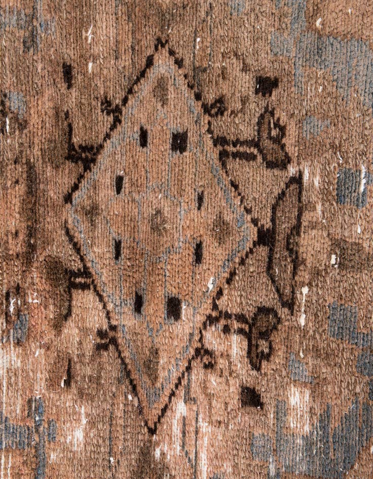 Detail image of  3' 4 x 5' 8  Hand Knotted Ultra Vintage Persian Wool Rug