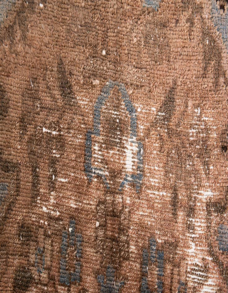 Detail image of  3' 4 x 5' 8  Hand Knotted Ultra Vintage Persian Wool Rug