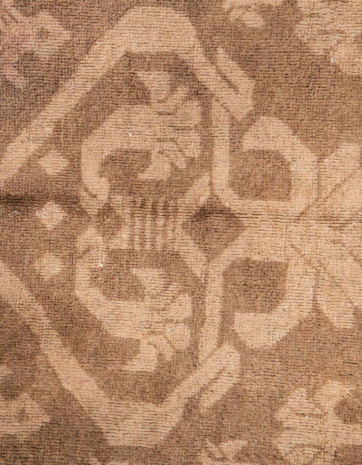 Detail image of  4' x 6' 2  Hand Knotted Ultra Vintage Persian Wool Rug