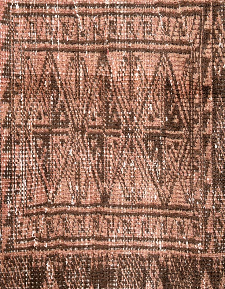 Detail image of  6' x 10' 3  Hand Knotted Ultra Vintage Persian Wool Rug