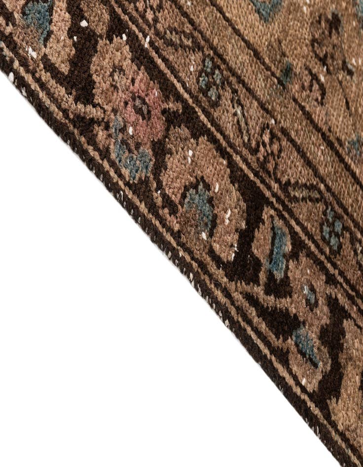 Detail image of  5' 10 x 9' 7  Hand Knotted Ultra Vintage Persian Wool Rug