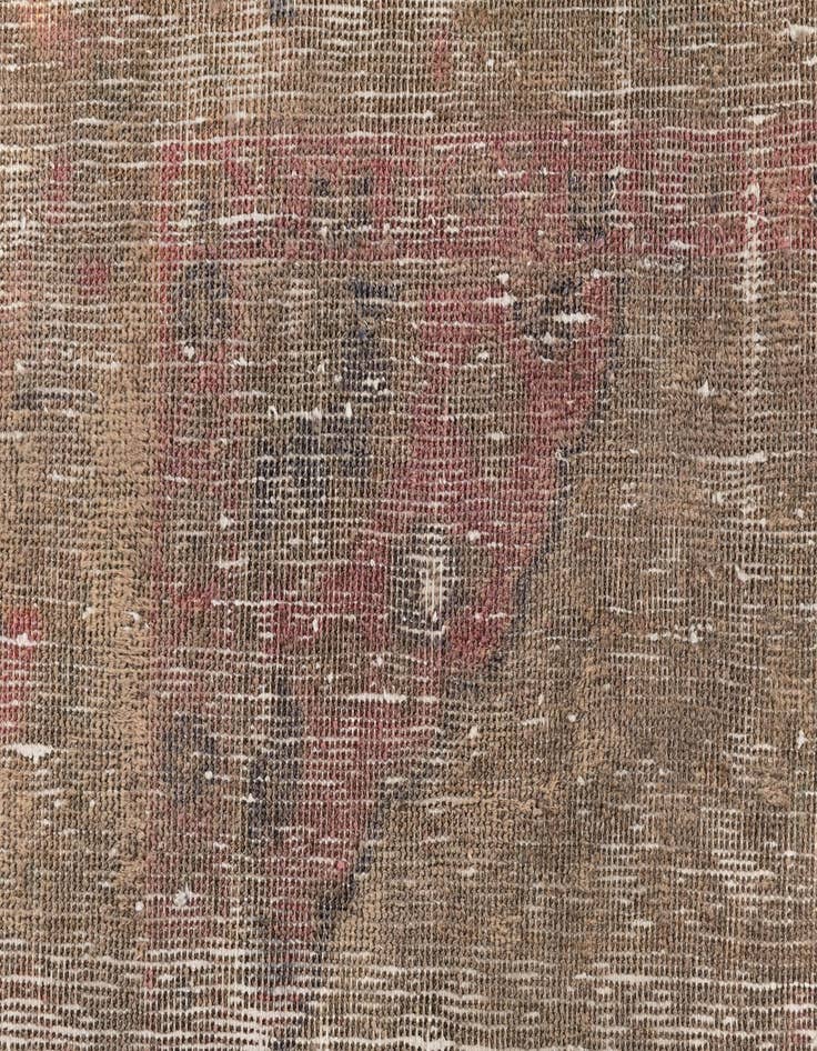 Detail image of  4' 4 x 6' 8  Hand Knotted Ultra Vintage Persian Wool Rug