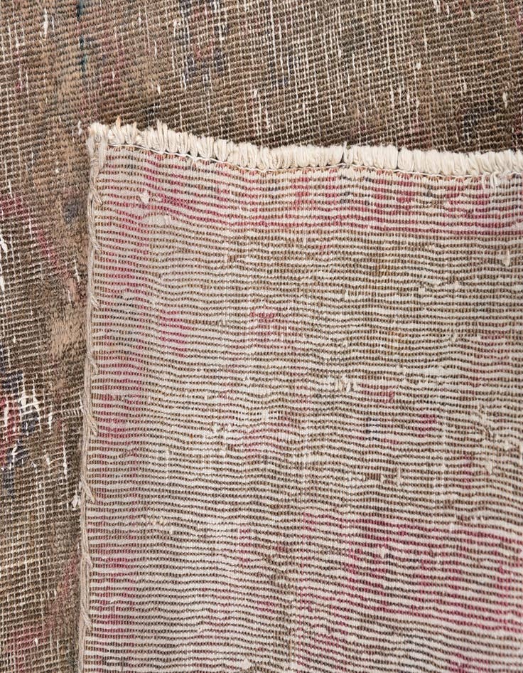 Detail image of  4' 4 x 6' 8  Hand Knotted Ultra Vintage Persian Wool Rug