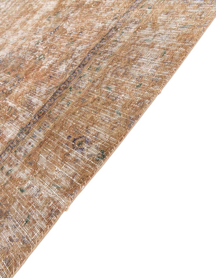 Detail image of  8' 6 x 11' 8  Hand Knotted Ultra Vintage Persian Wool Rug