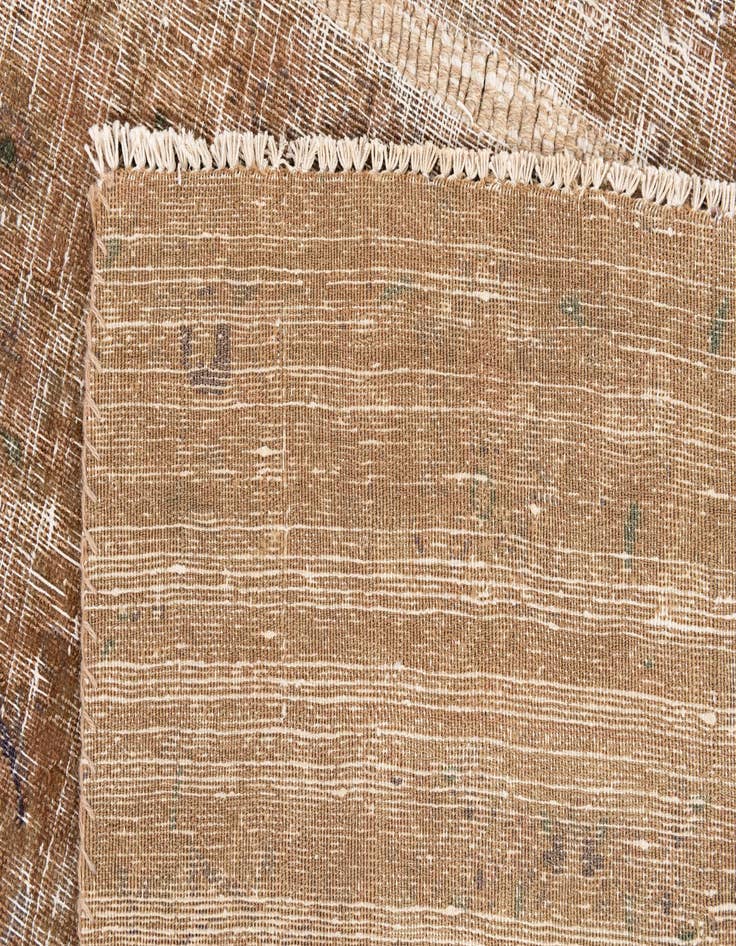 Detail image of  8' 6 x 11' 8  Hand Knotted Ultra Vintage Persian Wool Rug