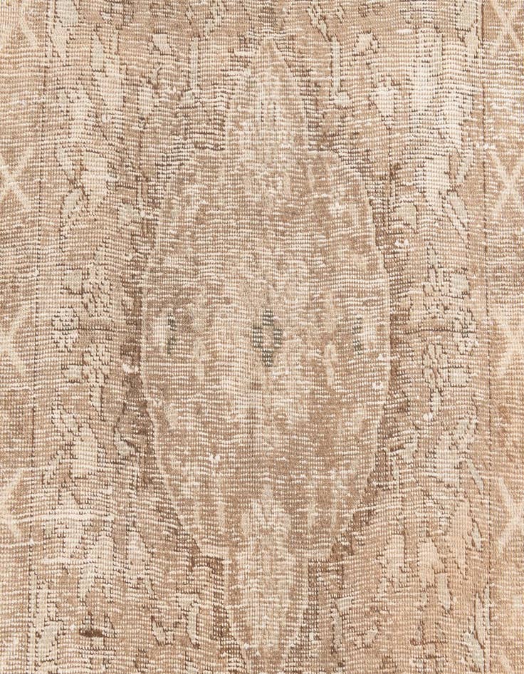 Detail image of  3' 4 x 5'  Hand Knotted Ultra Vintage Persian Wool Rug