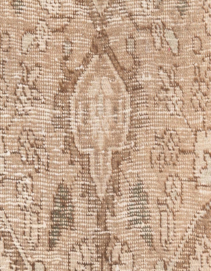 Detail image of  3' 4 x 5'  Hand Knotted Ultra Vintage Persian Wool Rug