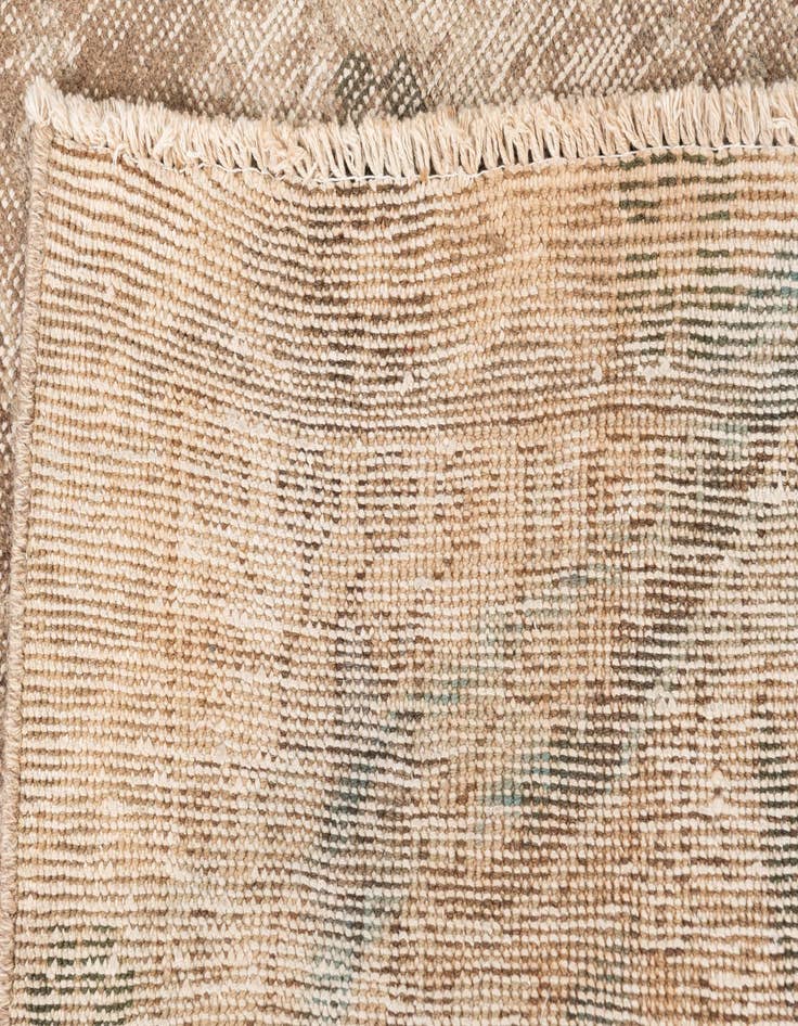 Detail image of  3' 4 x 5'  Hand Knotted Ultra Vintage Persian Wool Rug