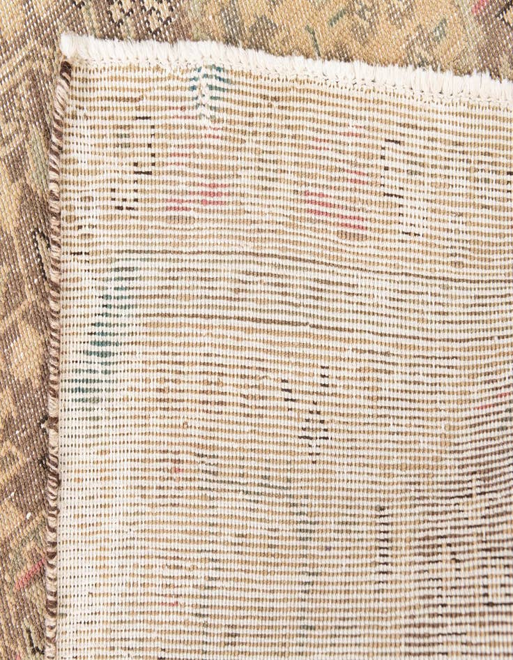 Detail image of  2' 9 x 4' 9  Hand Knotted Ultra Vintage Persian Wool Rug