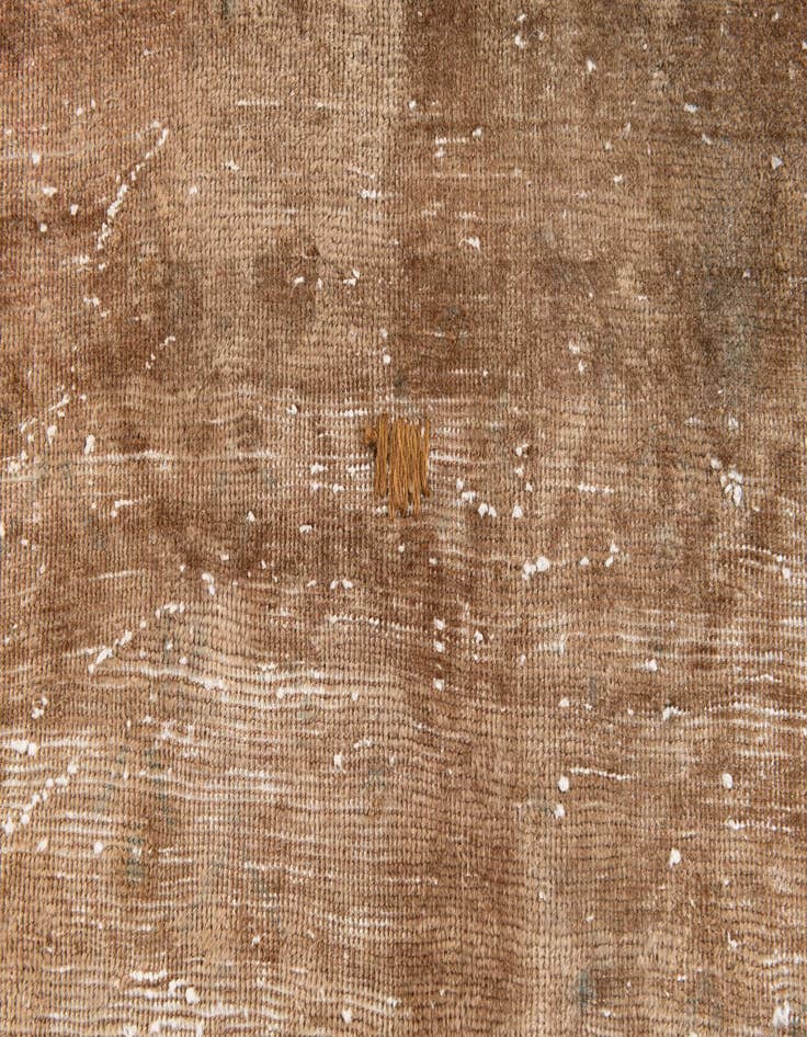 Detail image of  4' 10 x 6' 10  Hand Knotted Ultra Vintage Persian Wool Rug