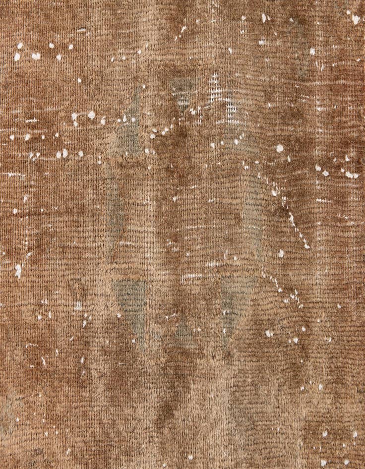 Detail image of  4' 10 x 6' 10  Hand Knotted Ultra Vintage Persian Wool Rug